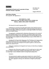 Forum for Security Co-operation Decision No. 11/02