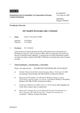 Journal of the 555th Plenary Meeting of the Permanent Council (es)