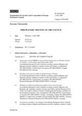 Journal of the 558th Plenary Meeting of the Permanent Council