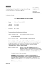 Journal of the 362nd Plenary Meeting of the Forum for Security Co-operation (es)