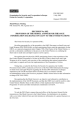 Forum for Security Co-operation Decision No. 9/02