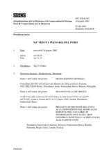 Journal of the 361st Plenary Meeting of the Forum for Security Co-operation (it)