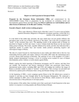 Report on Anti-Gypsyism in European Media prepared by the European Roma Information Office Report on Anti-Gypsyism in European Media prepared by the European Roma Information Office