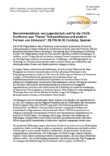 Recommendations by jugendschutz.net Recommendations by jugendschutz.net