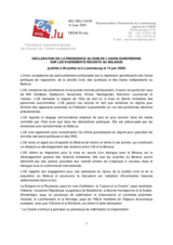 Statement by the Presidency of the European Union on the recent event in Belarus