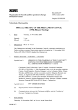 Journal of the 477th Special Plenary Meeting of the Permanent Council