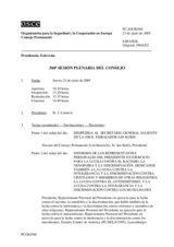 Journal of the 560th Plenary Meeting of the Permanent Council (es)