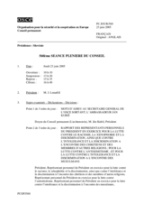 Journal of the 560th Plenary Meeting of the Permanent Council (fr)