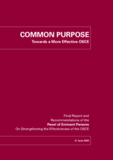 Common Purpose: Towards a more effective OSCE