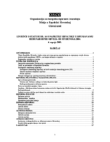 OSCE Mission to Croatia status report, July 2005 (hr)