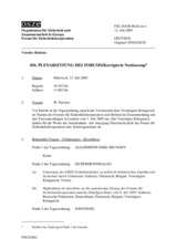 Journal of the 456th Plenary Meeting of the Forum for Security Co-operation/Corrected reissue (de)