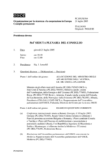 Journal of the 564th Plenary Meeting of the Permanent Council (it)