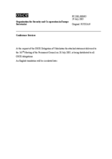 Statement by the Delegation of Uzbekistan