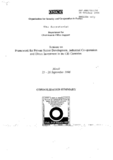 Seminar on the Framework for Private Sector Development, Industrial Co-operation and Direct Investment in the CIS countries