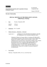 Journal of the 568th Special Plenary Meeting of the Permanent Council