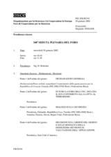 Journal of the 348th Plenary Meeting of the Forum for Security Co-operation (it)