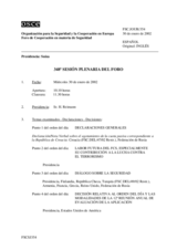 Journal of the 348th Plenary Meeting of the Forum for Security Co-operation (es)