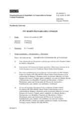 Journal of the 571st Plenary Meeting of the Permanent Council (es)