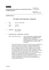 Journal of the 572nd Plenary Meeting of the Permanent Council (it)