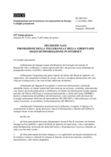 Permanent Council Decision No. 633 (it)