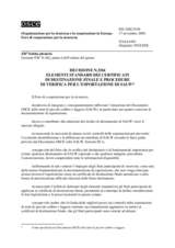 Forum for Security Co-operation Decision No. 5/04 (it)