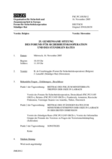 Journal of the 25th Joint Meeting of the Forum for Security Co-operation and the Permanent Council (de)