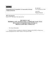 Permanent Council Decision No. 697 (es)