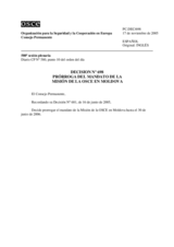 Permanent Council Decision No. 698 (es)