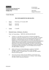 Journal of the 581st Plenary Meeting of the Permanent Council (de)