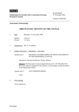 Journal of the 480th Plenary Meeting of the Permanent Council