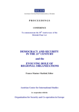 Proceedings of the Conference to commemorate the 30th anniversary of the Helsinki Final Act