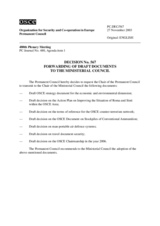 Permanent Council Decision No. 567