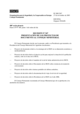 Permanent Council Decision No. 567 (es)