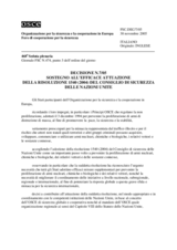 Forum for Security Co-operation Decision No. 7/05 (it)