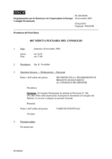 Permanent Council Decision No. 568 (it)