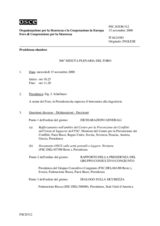 Journal of the 306th Plenary Meeting of the Forum for Security Co-operation (it)