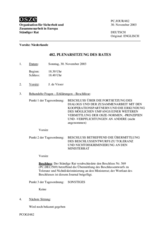 Journal of the 482nd Plenary Meeting of the Permanent Council (de)