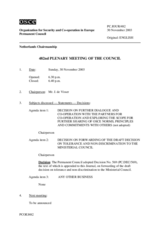 Journal of the 482nd Plenary Meeting of the Permanent Council