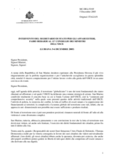 Statement by the Secretary of State for Foreign and Political Affairs of San Marino