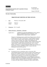 Journal of the 584th Plenary Meeting of the Permanent Council