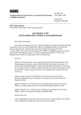 Permanent Council Decision No. 709 (it)