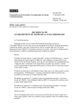 Permanent Council Decision No. 709 (fr)