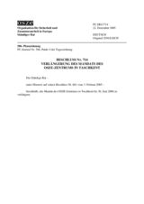 Permanent Council Decision No. 714 (de)