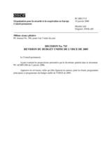 Permanent Council Decision No. 715 (fr)