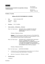 Journal of the 483rd Plenary Meeting of the Permanent Council (fr)