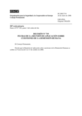 Permanent Council Decision No. 719 (es)