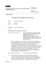 Journal of the 590th Plenary Meeting of the Permanent Council (it)