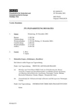 Journal of the 375th Plenary Meeting of the Permanent Council/Corrected reissue (de)