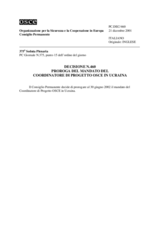 Permanent Council Decision No. 460 (it)