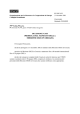 Permanent Council Decision No. 455 (it)